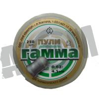 Пули пневматические 4,5мм Гамма (250 шт.) 0,83 гр калибр 4,5мм (Квинтор)  в Екатеринбурге фото