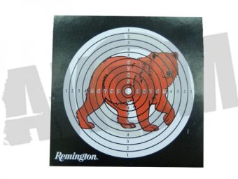 Мишень 14х14 Remington Медведь (в уп.50 шт) в Екатеринбурге фото