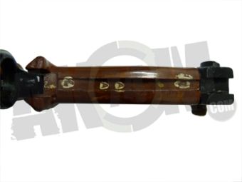 Штык-нож сувенирный (6х4) коричневая рукоять и ножны, с "УХОМ" АК-74М (ШНС-001) в Екатеринбурге фото