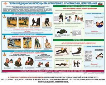 Плакат Первая доврачебная медицинская помощь (6 листов) в Екатеринбурге фото